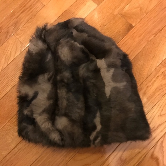 Moncler Camouflage Fur Hat - Picture 1 of 4